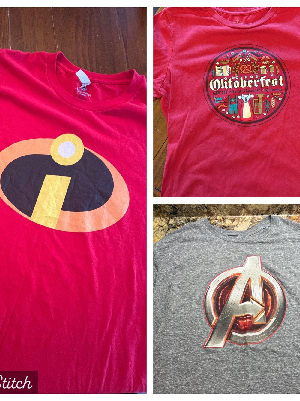 Disney Shirt Bundle - 3 T’s